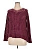 Xhilaration Paisley Burgundy Pullover Sweater Size XL - photo 1