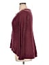 Xhilaration Paisley Burgundy Pullover Sweater Size XL - photo 5