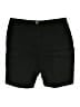 Chico's Solid Black Cargo Shorts Size L - photo 1