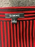 Elementz Stripes Red Long Sleeve Blouse Size L - photo 7