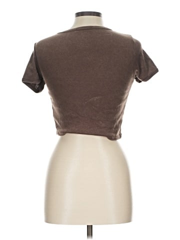 Charlotte Russe Short Sleeve T-Shirt (view 2)