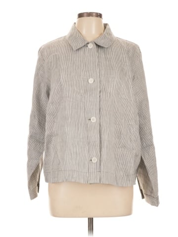 Eileen Fisher Long Sleeve Button-Down Shirt (view 1)