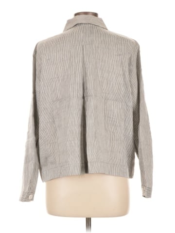 Eileen Fisher Long Sleeve Button-Down Shirt (view 2)