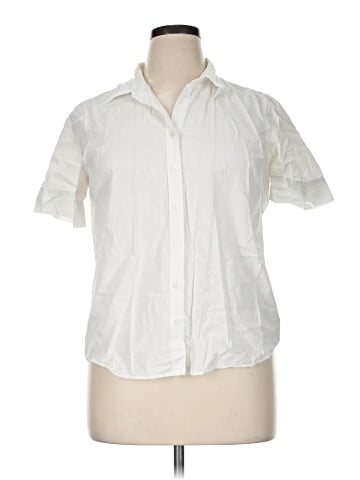 IZOD Short Sleeve Blouse (view 1)