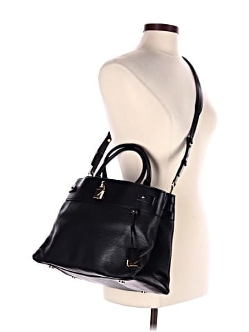 MICHAEL Michael Kors Leather Satchel (view 2)