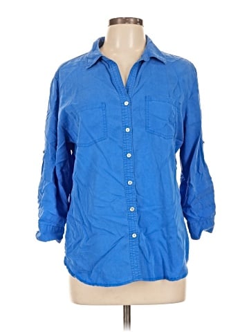 grand & greene 3/4 Sleeve Button-Down Shirt (view 1)