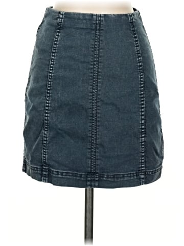 Free People Denim Skirt (view 1)