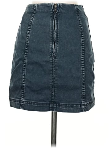 Free People Denim Skirt (view 2)