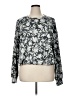 Ann Taylor LOFT Floral Gray Pullover Sweater Size XL - photo 1