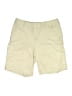 Dockers Solid Tan Khaki Shorts Size 12 - photo 1