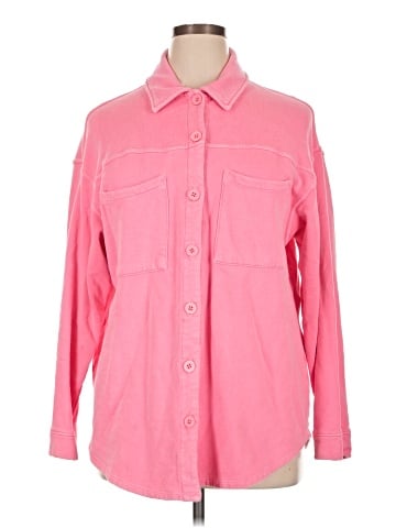 Sundry Long Sleeve Button-Down Shirt (view 1)