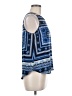 Fab'rik Blue Sleeveless Blouse Size M - photo 4