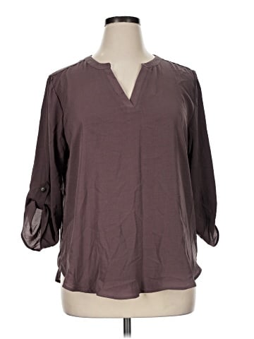 Maurices 3/4 Sleeve Blouse (view 1)