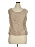 Kasper Tan Sleeveless Blouse Size 14 - photo 1
