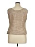 Kasper Tan Sleeveless Blouse Size 14 - photo 2