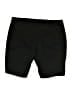 Faded Glory Solid Black Shorts Size 12 - photo 2