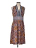 Wisp Paisley Blue Casual Dress Size 8 - photo 1