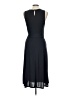 BCBGMAXAZRIA 100% Polyester Solid Black Casual Dress Size L - photo 2