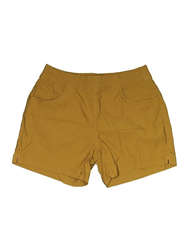 Pre-owned Prana Khaki Shorts In Yellow