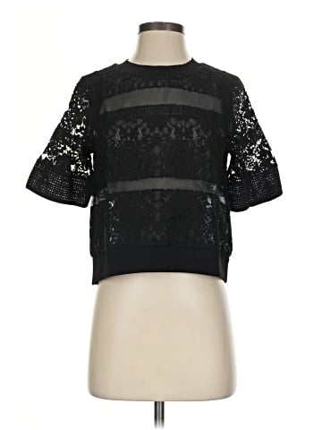 Rebecca Taylor Short Sleeve Top (view 1)