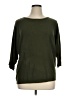 New York & Company 100% Acrylic Green Pullover Sweater Size XL - photo 1
