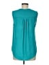Daniel Rainn 100% Polyester Teal Sleeveless Blouse Size M - photo 2