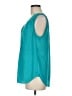 Daniel Rainn 100% Polyester Teal Sleeveless Blouse Size M - photo 5