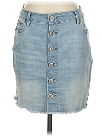 Maurices Denim Skirt (view 1)