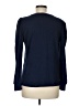 Ann Taylor LOFT Blue Long Sleeve T-Shirt Size M - photo 2