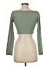 Zara Green 3/4 Sleeve T-Shirt Size M - photo 2