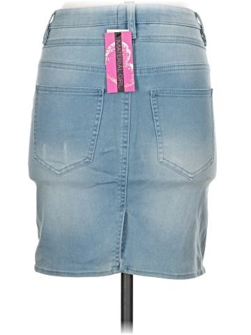 Material Girl Denim Skirt (view 2)