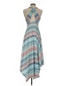 PrAna Stripes Teal Casual Dress Size XS - photo 2
