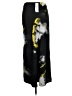 DKNY 100% Polyester Print Black Formal Skirt Size 6 - photo 2