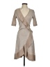 BCBGMAXAZRIA Chevron-herringbone Tan Cocktail Dress Size XS - photo 1