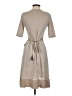 BCBGMAXAZRIA Chevron-herringbone Tan Cocktail Dress Size XS - photo 2