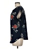 Fun2Fun Floral Blue Short Sleeve Blouse Size M - photo 5