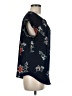 Fun2Fun Floral Blue Short Sleeve Blouse Size M - photo 4
