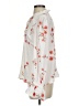 CeCe 100% Polyester Floral Ivory Long Sleeve Blouse Size S - photo 5