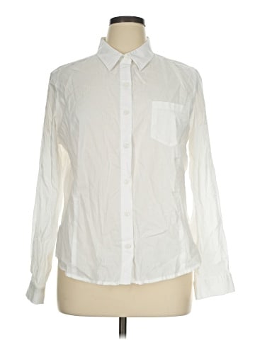 Jones New York Sport Long Sleeve Button-Down Shirt (view 1)