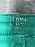Crown & Ivy Teal Casual Pants Size 16 - photo 7