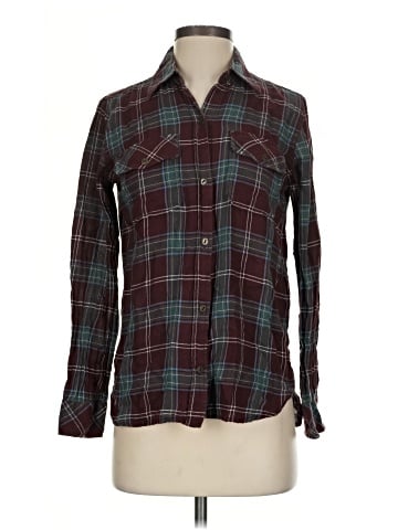 Current/Elliott Long Sleeve Button-Down Shirt (view 1)