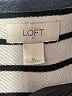 Ann Taylor LOFT Outlet Stripes White Pullover Sweater Size XL - photo 7