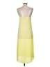 Vince. 100% Polyester Solid Yellow Casual Dress Size M - photo 2