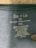Zoe+Liv Blue Sweatshirt Size XXL - photo 7
