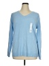 Croft & Barrow 100% Acrylic Blue Pullover Sweater Size 1X - photo 1