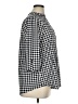 wonderly Houndstooth Silver 3/4 Sleeve Blouse Size 1X - photo 4