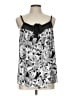 Apostrophe 100% Polyester Silver Sleeveless Blouse Size L - photo 1