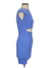 Wilfred Free Solid Blue Cocktail Dress Size XS - photo 4