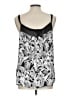 Apostrophe 100% Polyester Silver Sleeveless Blouse Size L - photo 2
