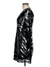 Express 100% Polyester Silver Cocktail Dress Size Med Petite - photo 5
